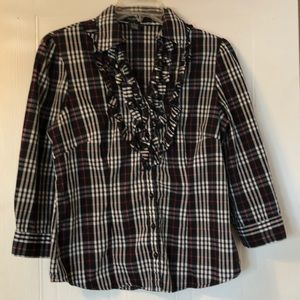 Spence small plaid shirt